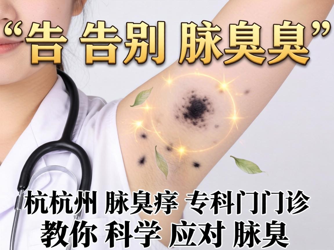 告别腋臭,杭州腋臭专科门诊教你科学应对腋臭 告别腋臭,杭州腋臭专科门诊教你科学应对腋臭