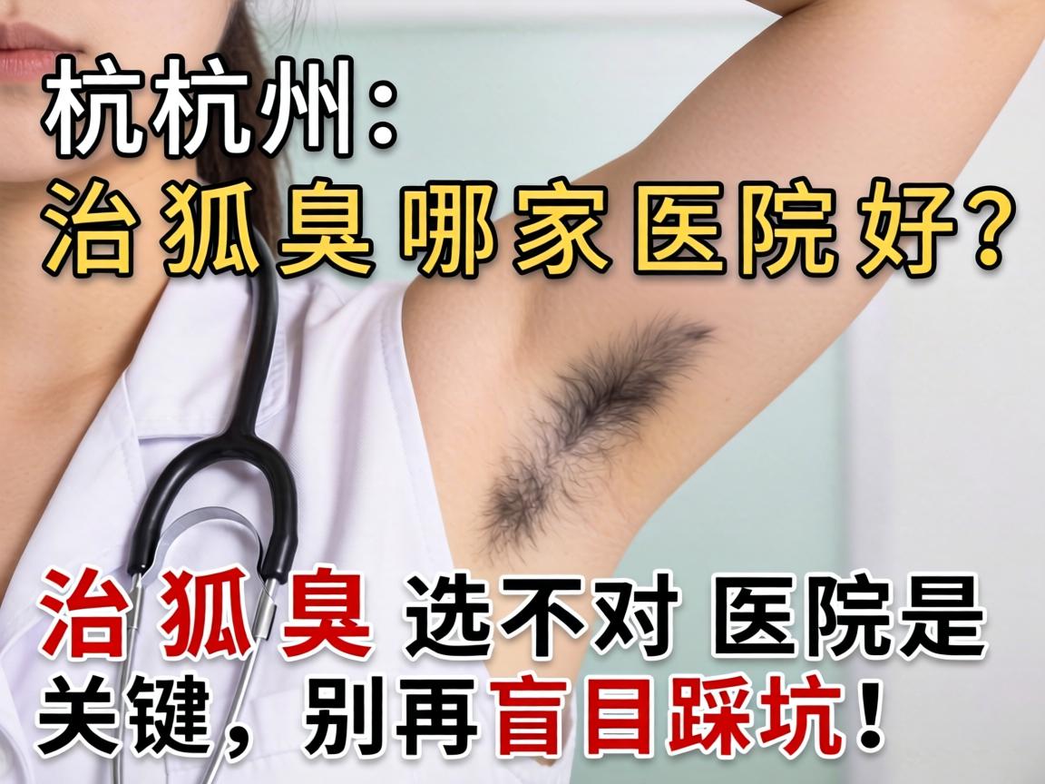 杭州治狐臭哪家医院好？治狐臭选对医院是关键，别再盲目踩坑！