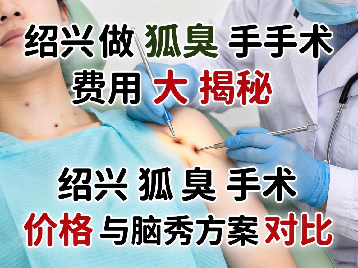 绍兴做狐臭手术费用大揭秘，绍兴狐臭手术价格与腋秀方案对比