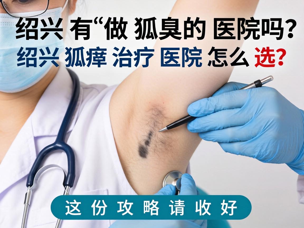 绍兴有做狐臭的医院吗？绍兴狐臭治疗医院怎么选？这份攻略请收好