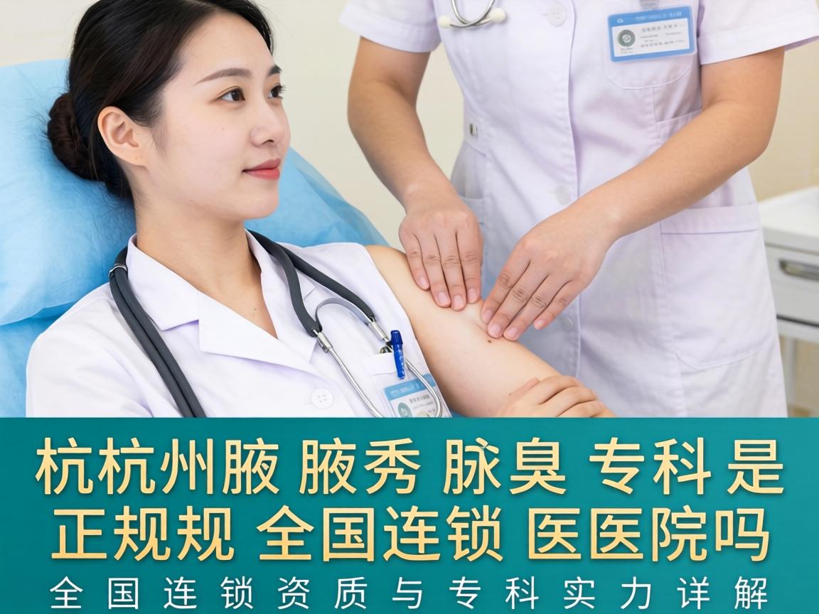 杭州腋秀腋臭专科是正规全国连锁医院吗?全国连锁资质与专科实力详解 杭州腋秀腋臭专科是正规全国连锁医院吗?全国连锁资质与专科实力详解