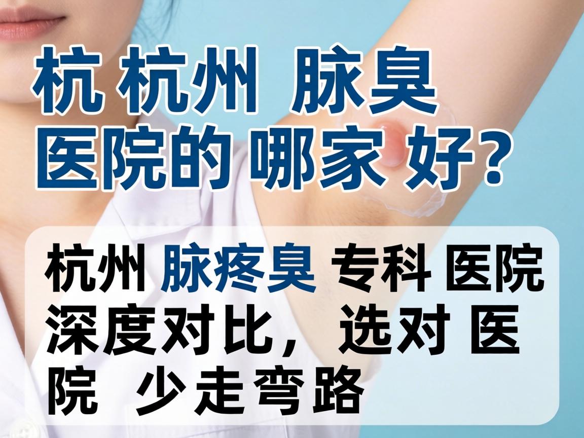 杭州腋臭医院哪家好?杭州腋臭专科医院深度对比,选对医院少走弯路 杭州腋臭医院哪家好?杭州腋臭专科医院深度对比,选对医院少走弯路