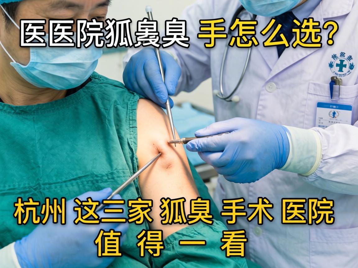 杭州狐臭手术医院怎么选?杭州这三家狐臭手术医院值得一看 杭州狐臭手术医院怎么选?杭州这三家狐臭手术医院值得一看