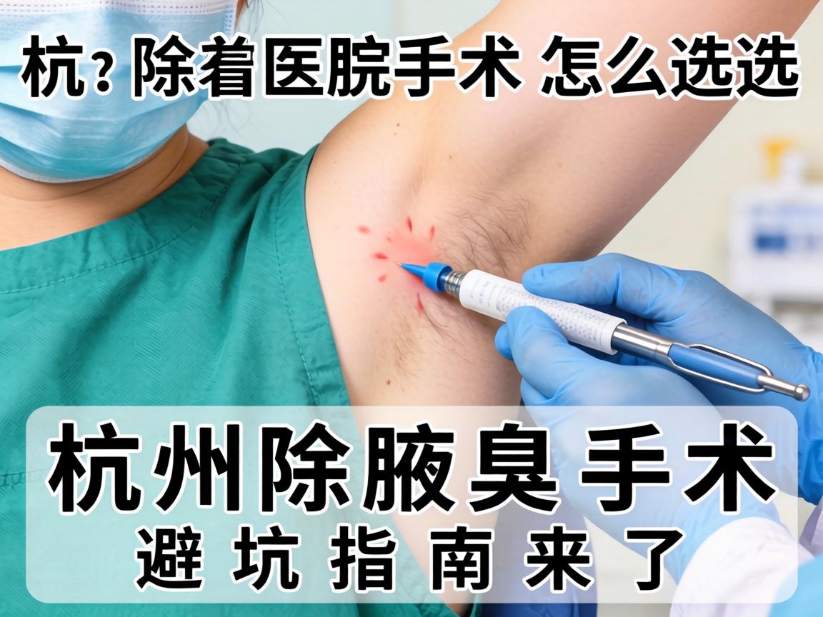 杭州除腋臭手术医院怎么选?杭州除腋臭手术避坑指南来了 杭州除腋臭手术医院怎么选?杭州除腋臭手术避坑指南来了
