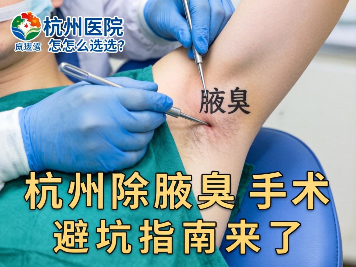 杭州除腋臭手术医院怎么选?杭州除腋臭手术避坑指南来了 杭州除腋臭手术医院怎么选?杭州除腋臭手术避坑指南来了