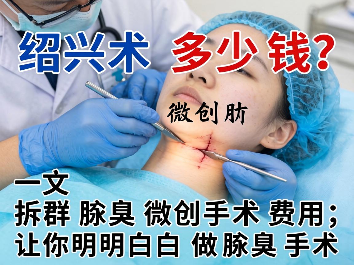 绍兴腋臭微创手术多少钱?一文拆解腋臭微创手术费用,让你明明白白做腋臭手术 绍兴腋臭微创手术多少钱?一文拆解腋臭微创手术费用,让你明明白白做腋臭手术