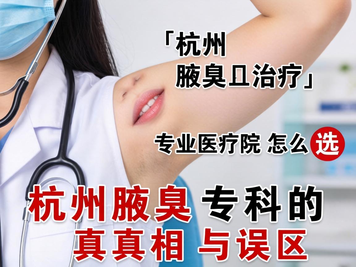 杭州腋臭治疗,专业医院怎么选?杭州腋臭专科的真相与误区 杭州腋臭治疗,专业医院怎么选?杭州腋臭专科的真相与误区