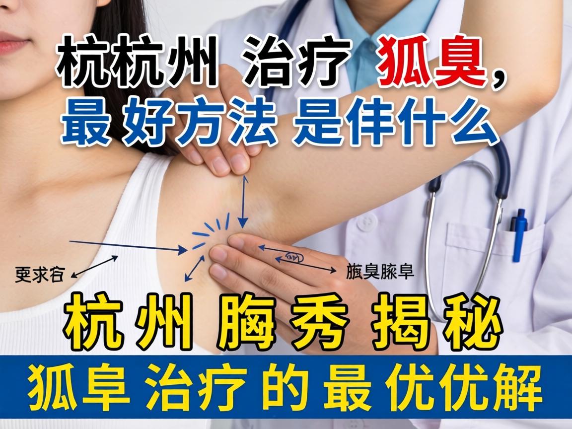 杭州治疗狐臭最好方法是什么?杭州腋秀揭秘狐臭治疗的最优解 杭州治疗狐臭最好方法是什么?杭州腋秀揭秘狐臭治疗的最优解