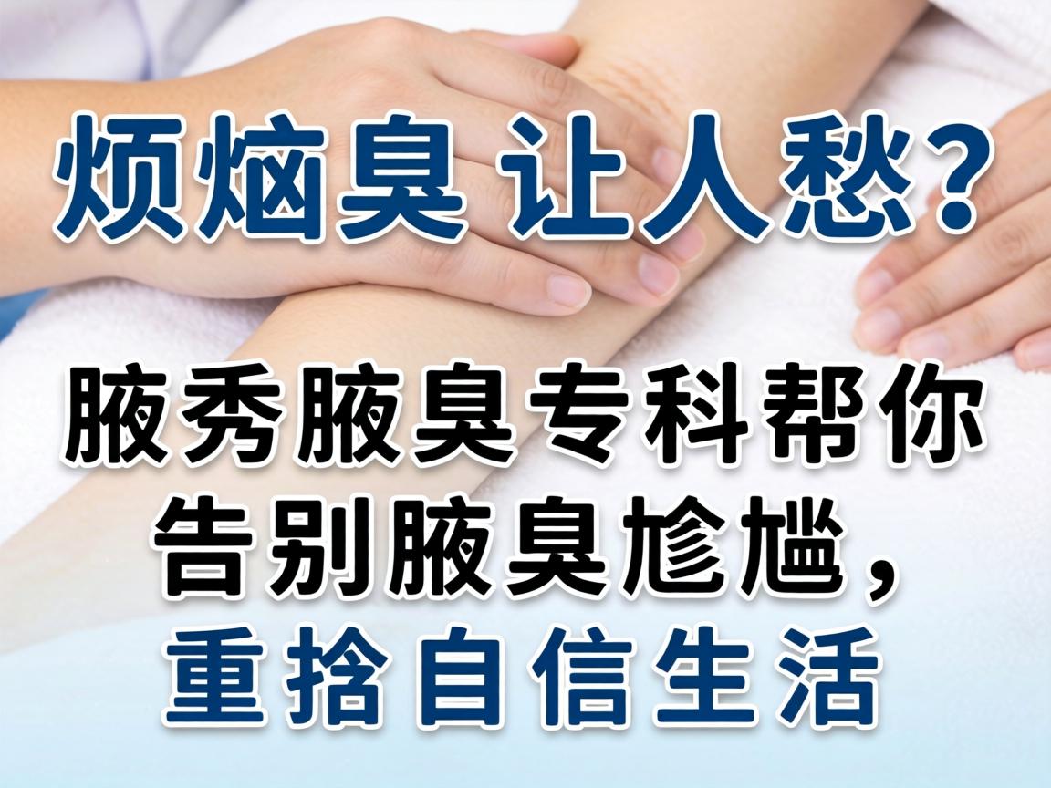 腋臭烦恼让人愁?腋秀腋臭专科帮你告别腋臭尴尬,重拾自信生活 腋臭烦恼让人愁?腋秀腋臭专科帮你告别腋臭尴尬,重拾自信生活