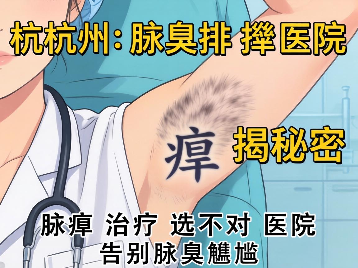 杭州腋臭医院排名揭秘,腋臭治疗选对医院,告别腋臭尴尬 杭州腋臭医院排名揭秘,腋臭治疗选对医院,告别腋臭尴尬