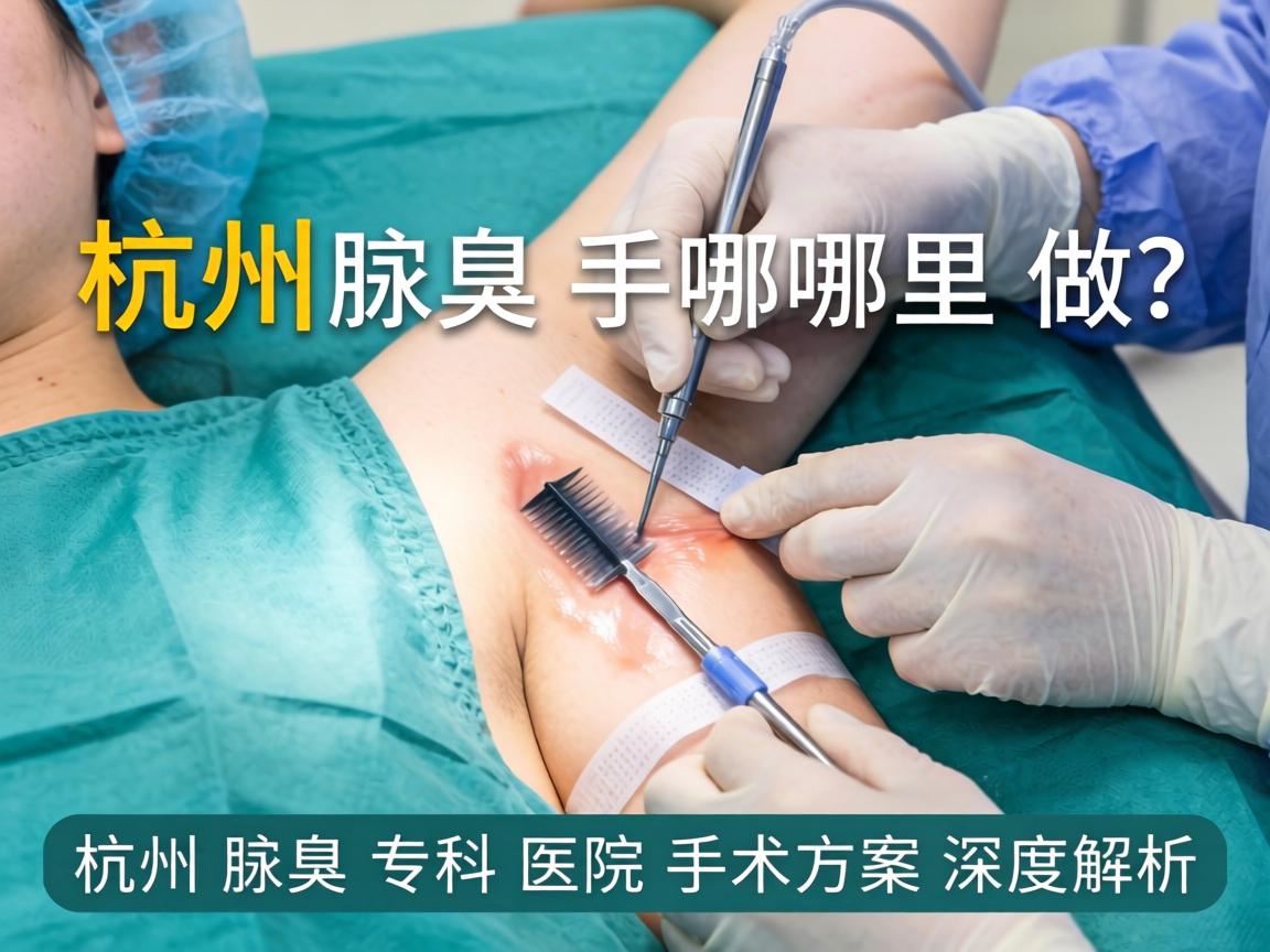 杭州腋臭手术哪里做?杭州腋臭专科医院手术方案深度解析 杭州腋臭手术哪里做?杭州腋臭专科医院手术方案深度解析