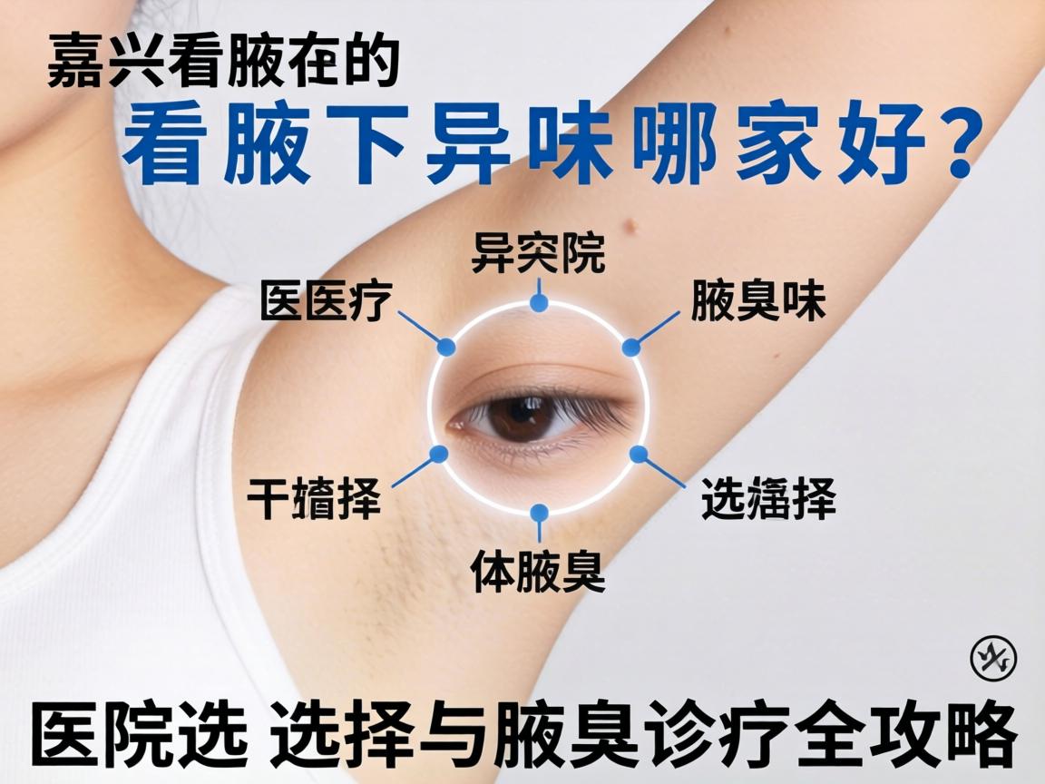 嘉兴看腋下异味哪家好?医院选择与腋臭诊疗全攻略 嘉兴看腋下异味哪家好?医院选择与腋臭诊疗全攻略