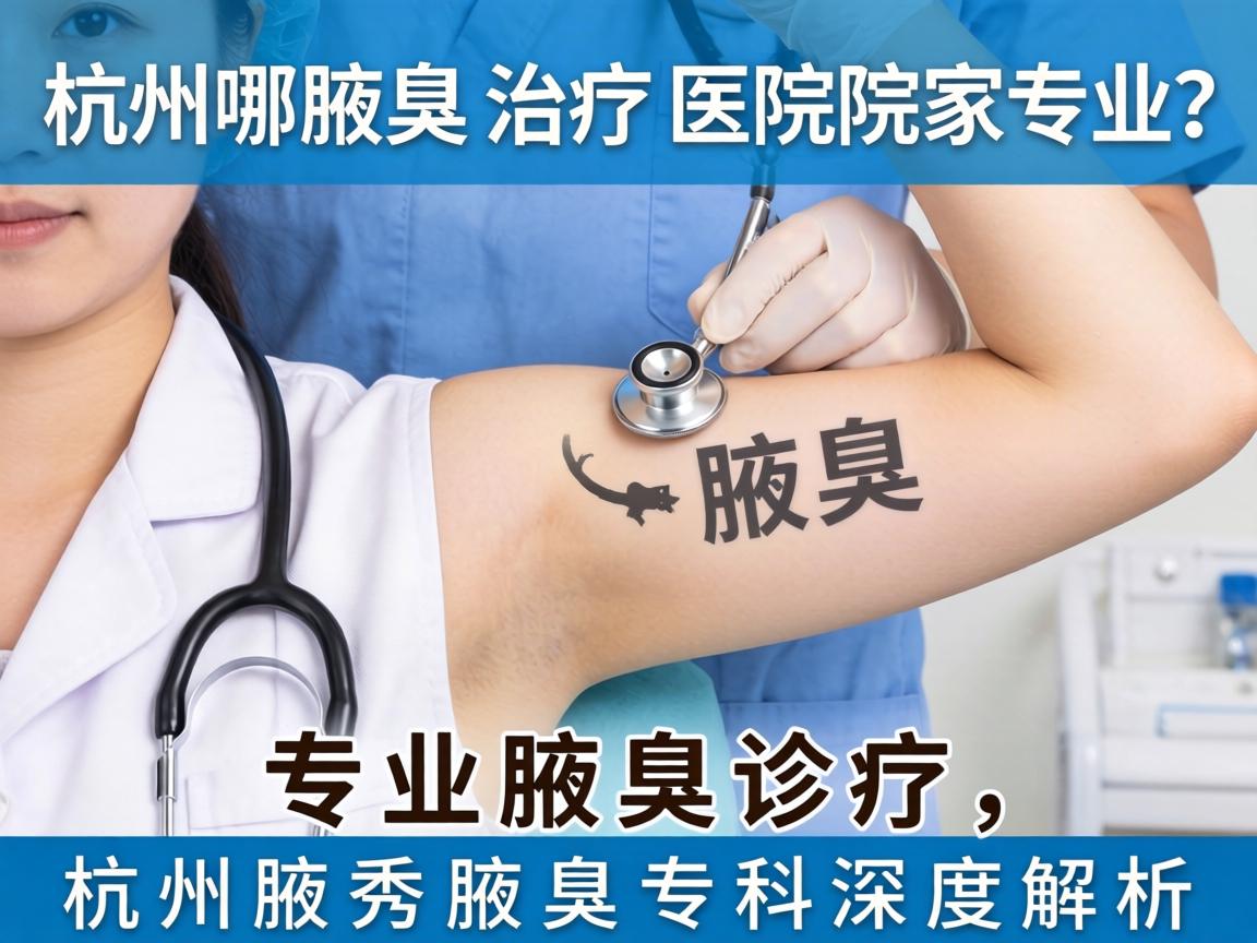 杭州腋臭治疗医院哪家专业?专业腋臭诊疗,杭州腋秀腋臭专科深度解析 杭州腋臭治疗医院哪家专业?专业腋臭诊疗,杭州腋秀腋臭专科深度解析