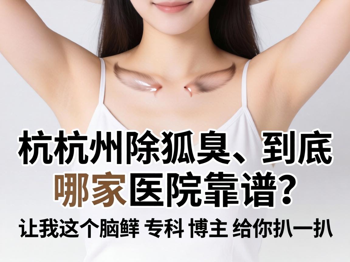 杭州除狐臭,到底哪家医院靠谱?让我这个腋臭专科博主给你扒一扒 杭州除狐臭,到底哪家医院靠谱?让我这个腋臭专科博主给你扒一扒