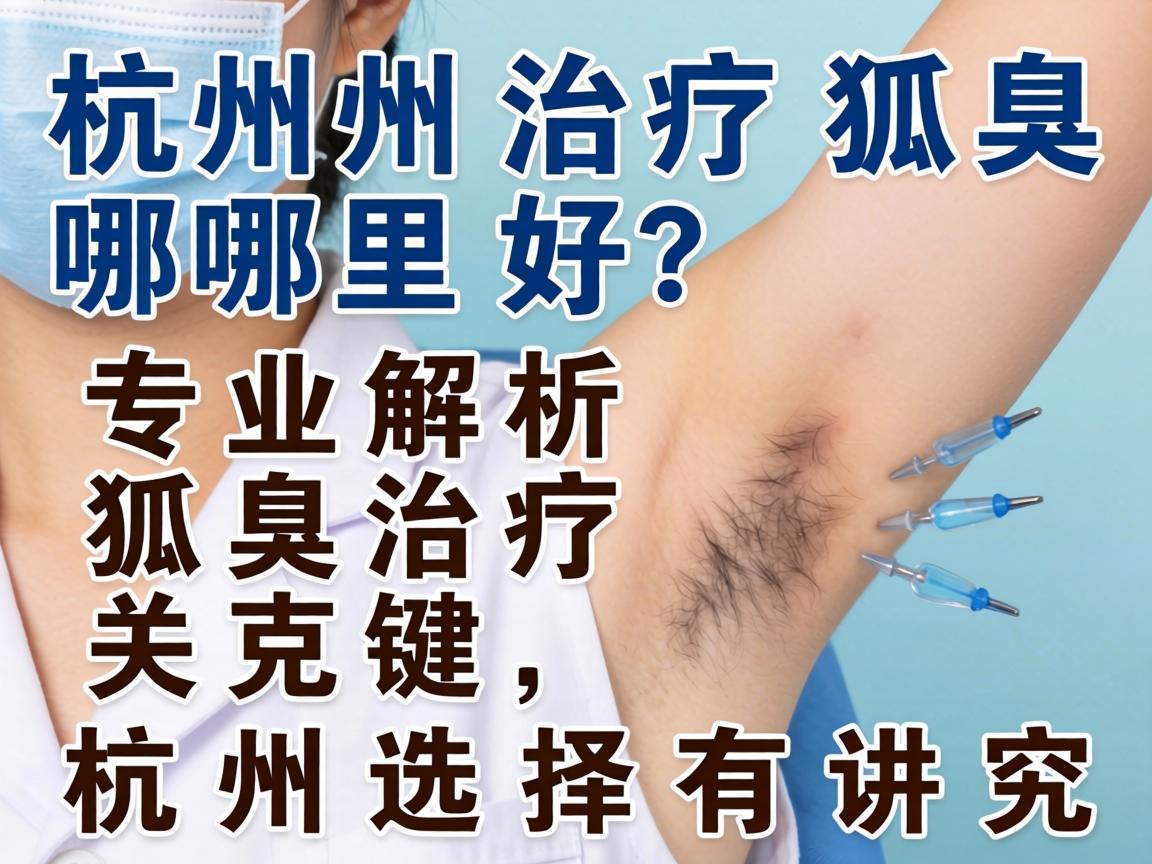 杭州治疗狐臭哪里好?专业解析狐臭治疗关键,杭州选择有讲究 杭州治疗狐臭哪里好?专业解析狐臭治疗关键,杭州选择有讲究