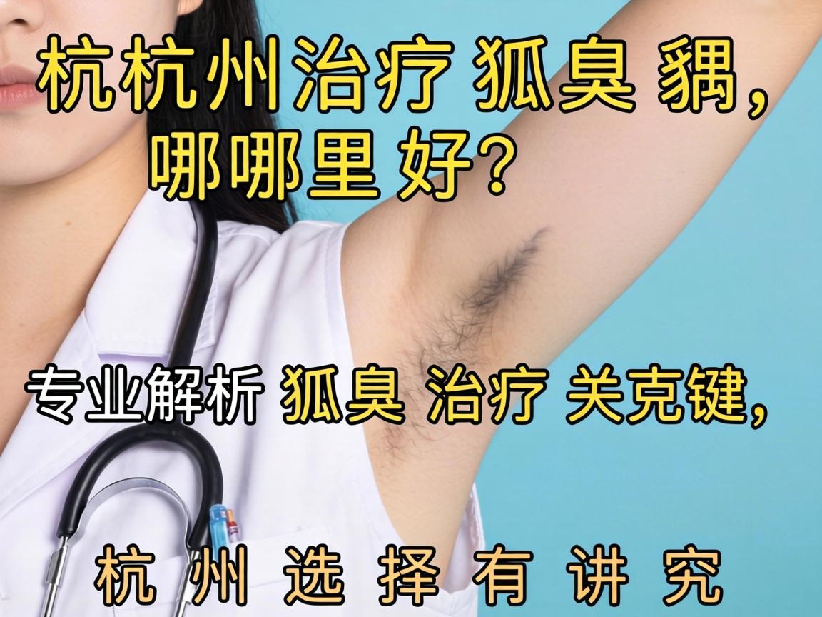 杭州治疗狐臭哪里好?专业解析狐臭治疗关键,杭州选择有讲究 杭州治疗狐臭哪里好?专业解析狐臭治疗关键,杭州选择有讲究