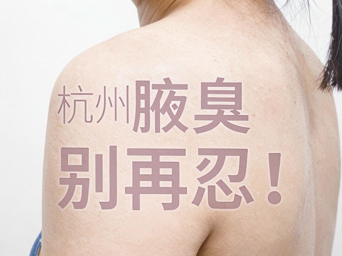 腋臭别再忍!这份杭州腋臭治疗指南,让你彻底告别腋臭尴尬 腋臭别再忍!这份杭州腋臭治疗指南,让你彻底告别腋臭尴尬