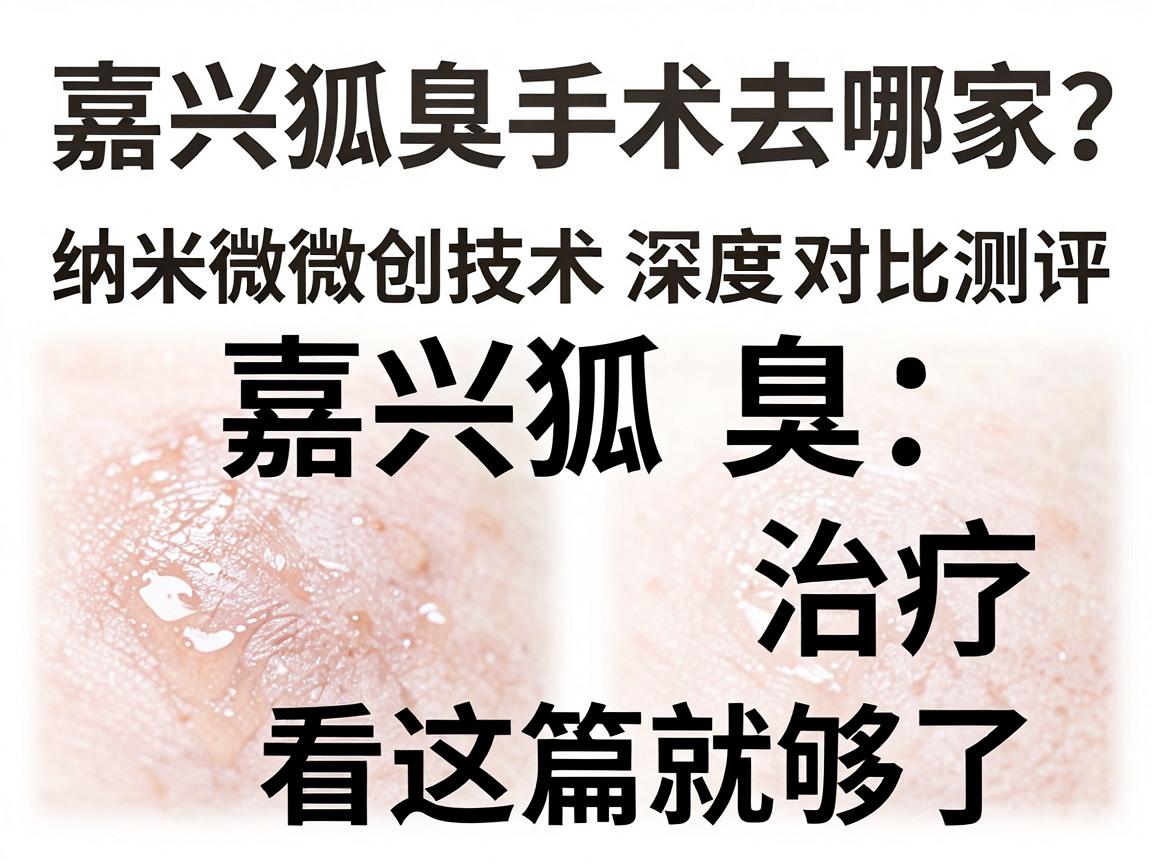 嘉兴狐臭手术去哪家?纳米微创技术深度对比测评,嘉兴狐臭治疗看这篇就够了 嘉兴狐臭手术去哪家?纳米微创技术深度对比测评,嘉兴狐臭治疗看这篇就够了