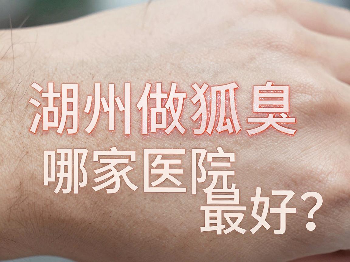 湖州做狐臭手术哪家医院最好？湖州狐臭手术医院选择指南