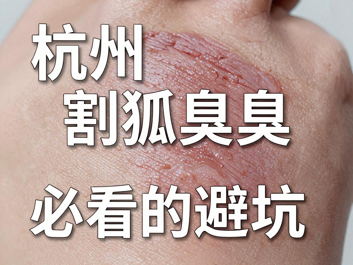 杭州割狐臭医院怎么选?割狐臭前必看的避坑指南 杭州割狐臭医院怎么选?割狐臭前必看的避坑指南
