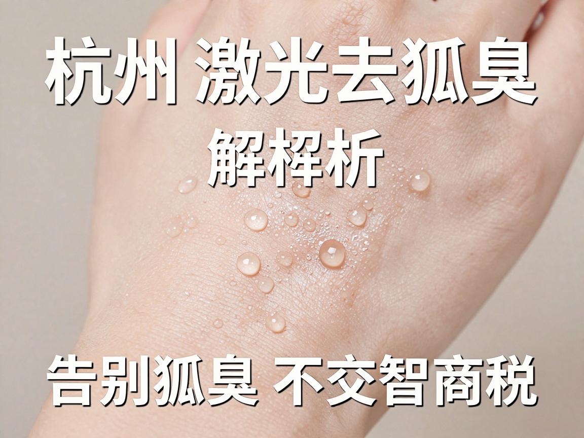 杭州激光去狐臭价格解析,激光去狐臭价格透明,告别狐臭不交智商税 杭州激光去狐臭价格解析,激光去狐臭价格透明,告别狐臭不交智商税