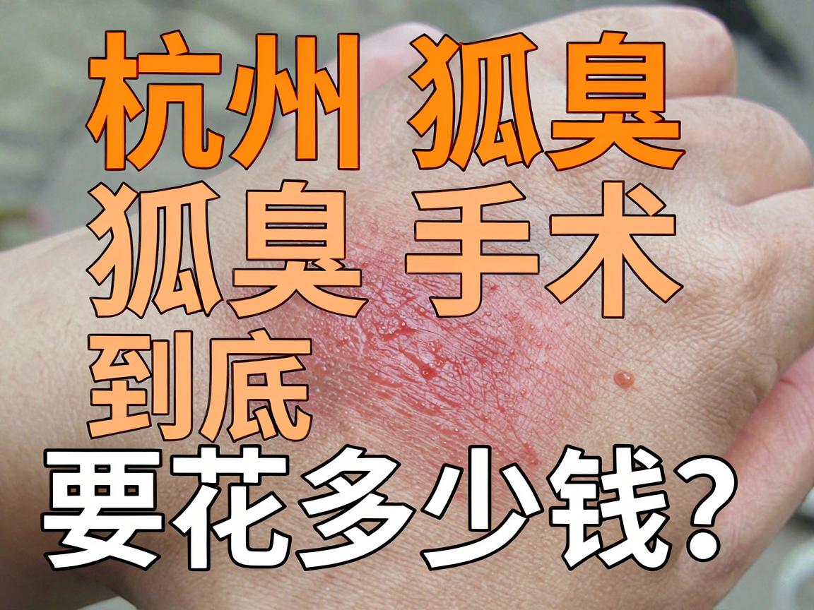 杭州狐臭手术费用大揭秘,狐臭手术到底要花多少钱? 杭州狐臭手术费用大揭秘,狐臭手术到底要花多少钱?