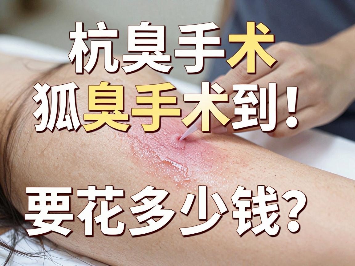 杭州狐臭手术费用大揭秘,狐臭手术到底要花多少钱? 杭州狐臭手术费用大揭秘,狐臭手术到底要花多少钱?
