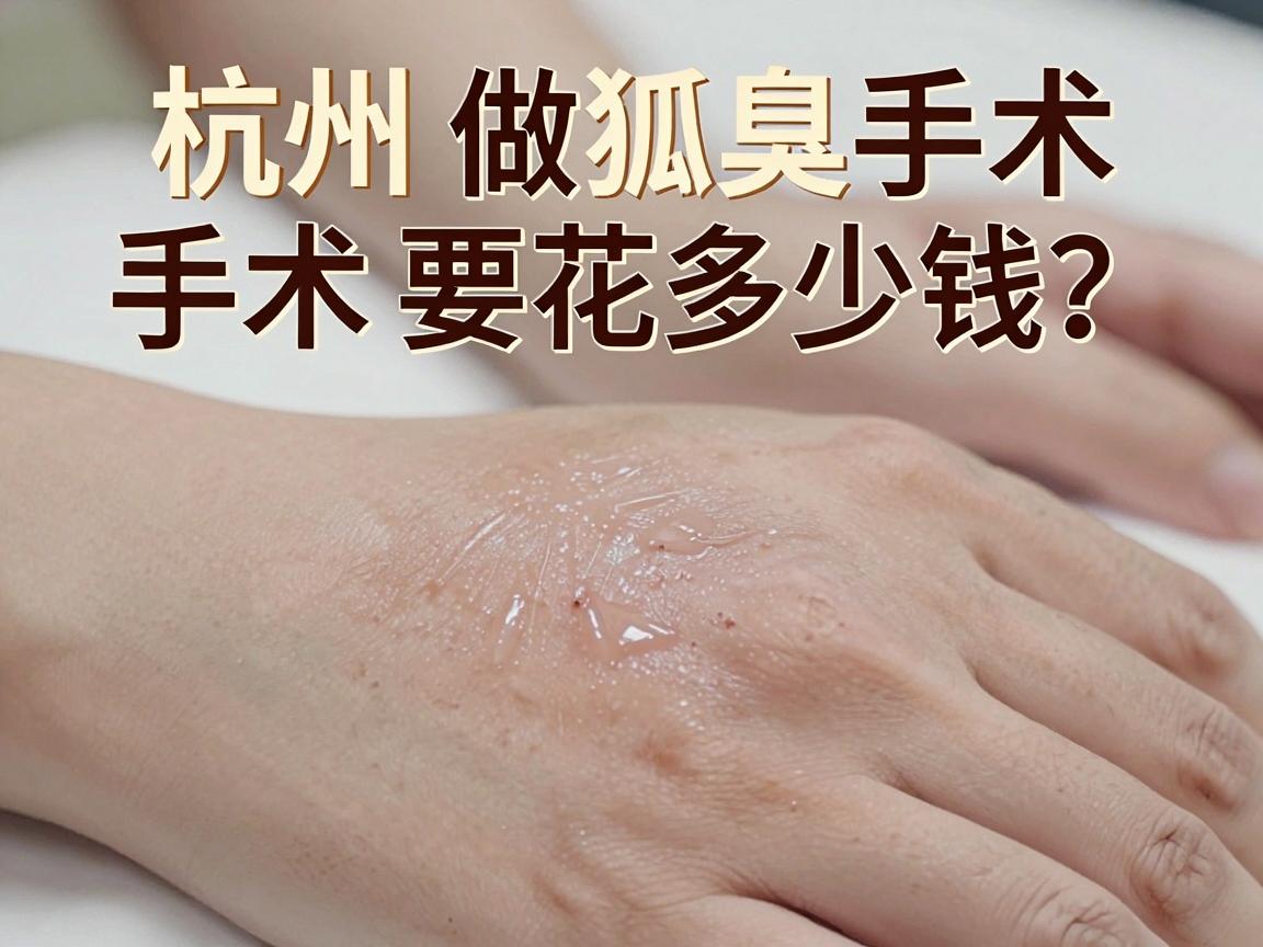 杭州做狐臭手术要花多少钱?细说杭州腋臭手术费用与价值 杭州做狐臭手术要花多少钱?细说杭州腋臭手术费用与价值