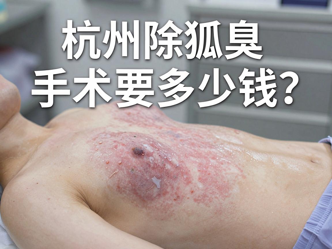 杭州除狐臭手术要多少钱?一文说清杭州腋臭手术费用真相 杭州除狐臭手术要多少钱?一文说清杭州腋臭手术费用真相