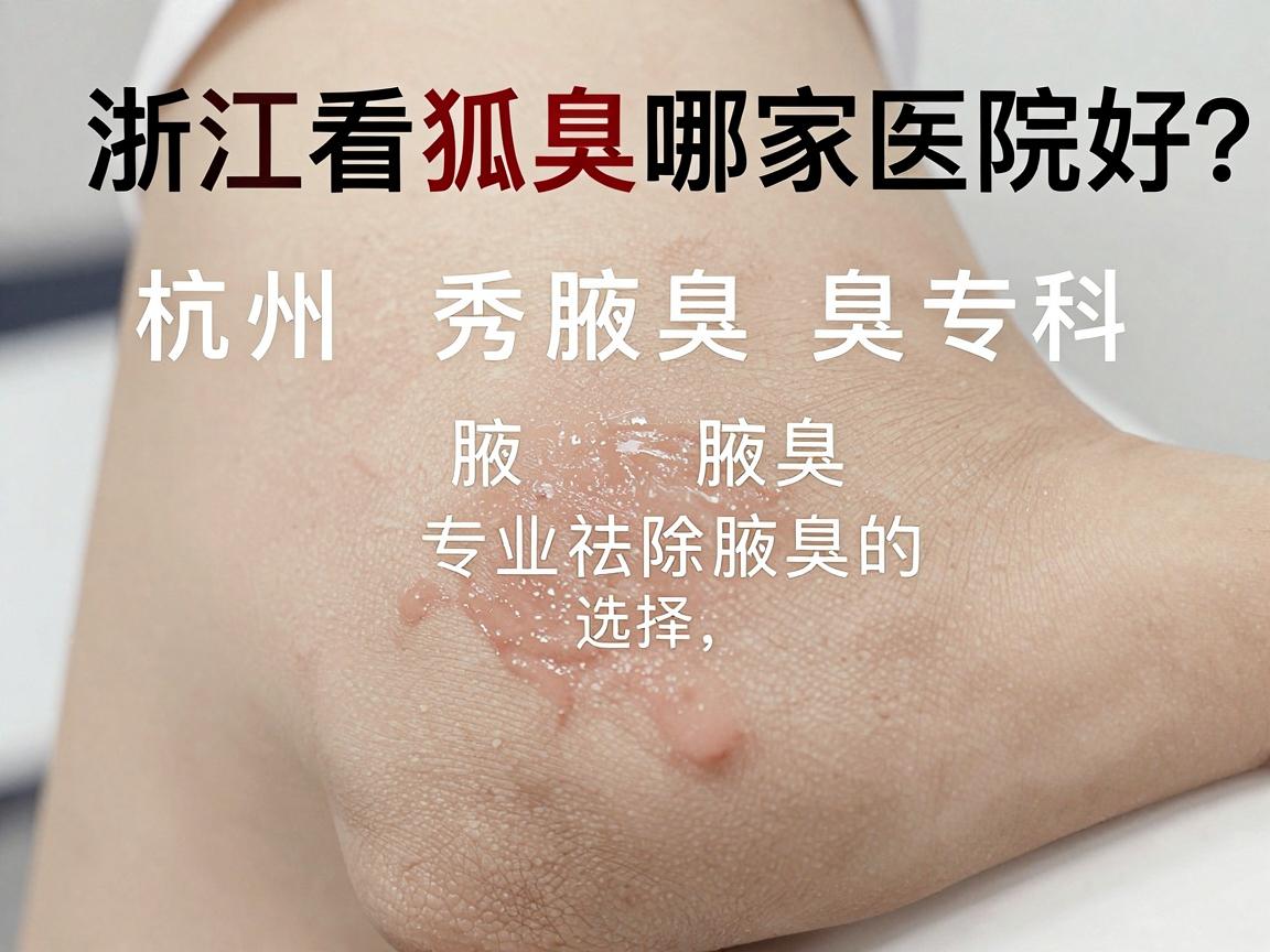 浙江看狐臭哪家医院好?杭州腋秀腋臭专科,专业祛除腋臭的选择 浙江看狐臭哪家医院好?杭州腋秀腋臭专科,专业祛除腋臭的选择