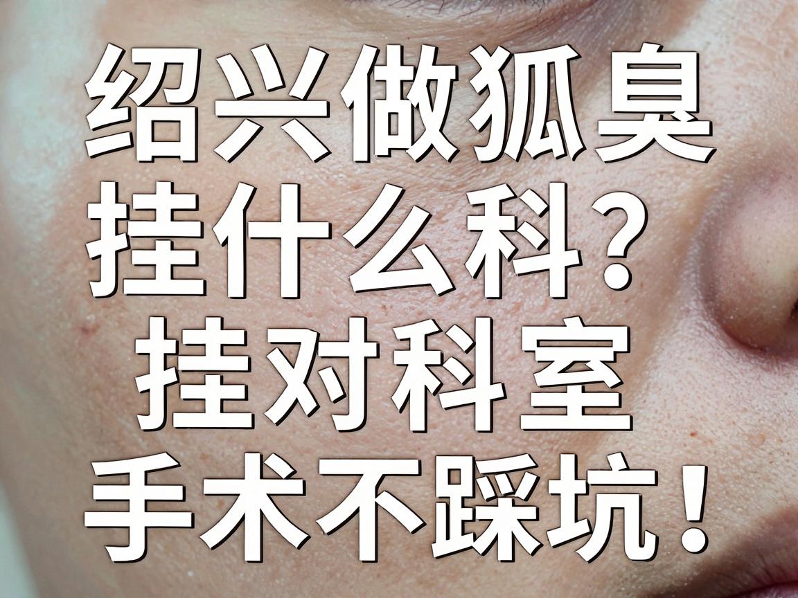 绍兴做狐臭手术挂什么科?挂对科室,手术不踩坑! 绍兴做狐臭手术挂什么科?挂对科室,手术不踩坑!