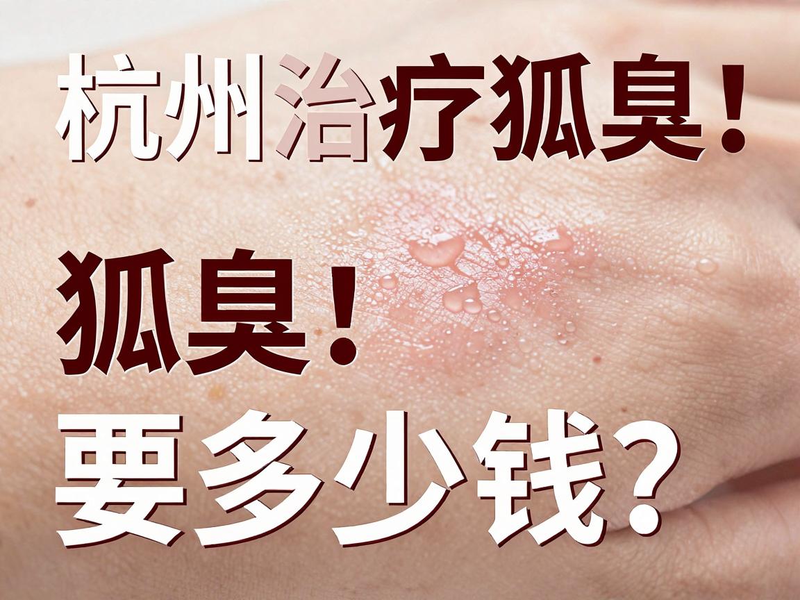 杭州治疗狐臭要多少钱?一文拆解狐臭治疗费用,避免踩坑 杭州治疗狐臭要多少钱?一文拆解狐臭治疗费用,避免踩坑