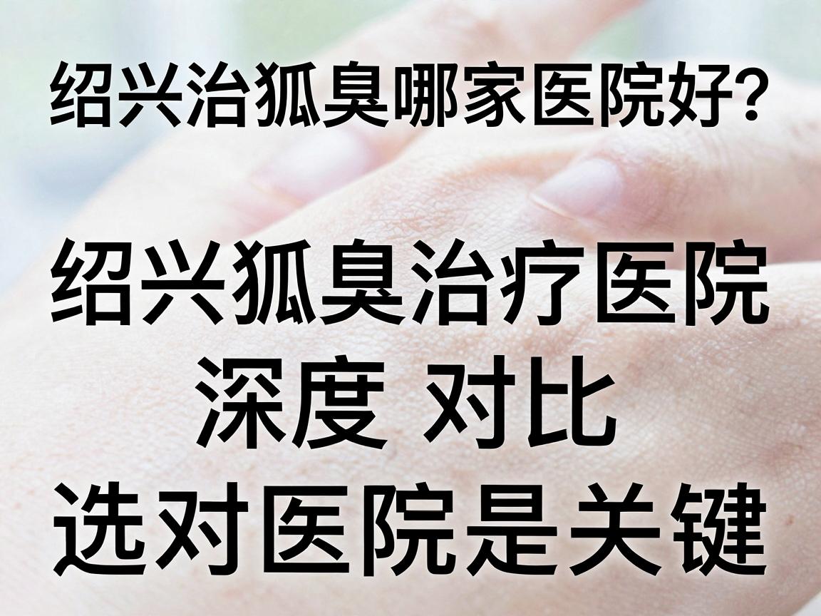 绍兴治狐臭哪家医院好？绍兴狐臭治疗医院深度对比，选对医院是关键