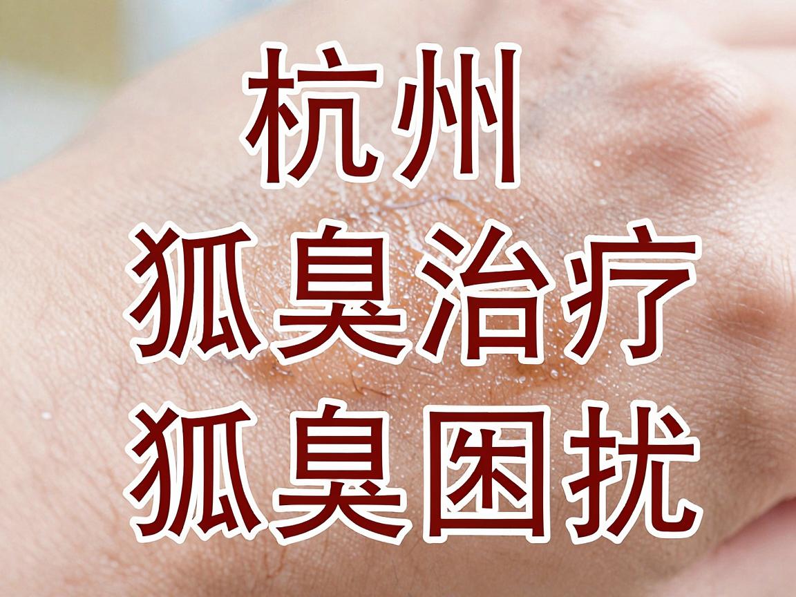 杭州狐臭治疗,这三家权威医院,帮你彻底告别狐臭困扰 杭州狐臭治疗,这三家权威医院,帮你彻底告别狐臭困扰