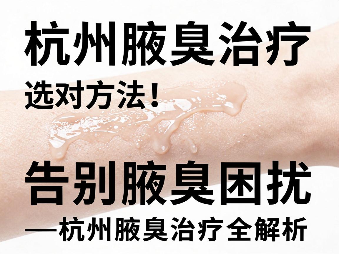 杭州腋臭治疗,选对方法,告别腋臭困扰—杭州腋臭治疗全解析 杭州腋臭治疗,选对方法,告别腋臭困扰—杭州腋臭治疗全解析