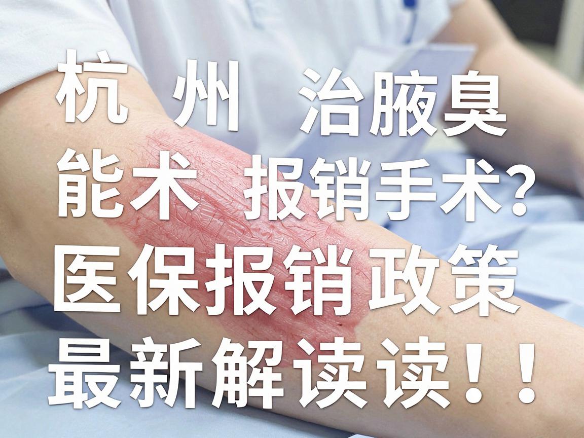 杭州治腋臭手术能报销吗?医保报销政策最新解读,治腋臭手术报销条件一文说清 杭州治腋臭手术能报销吗?医保报销政策最新解读,治腋臭手术报销条件一文说清