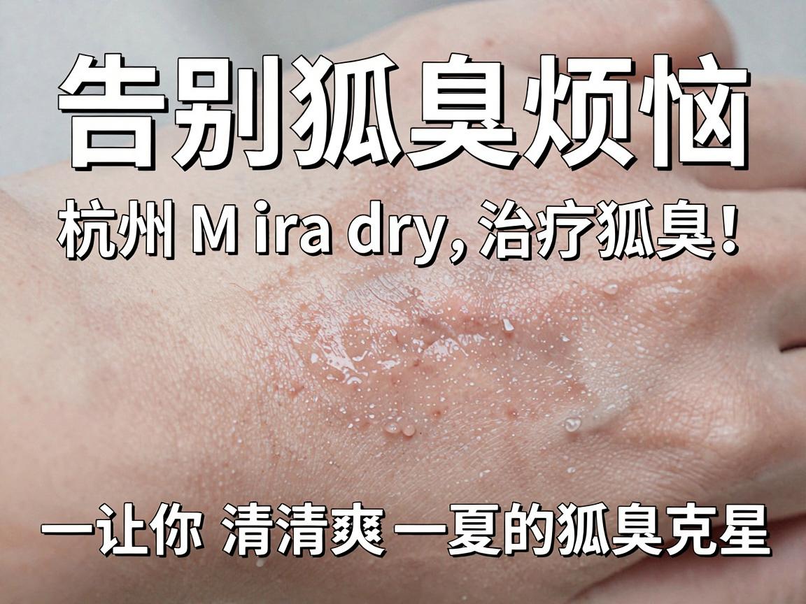 告别狐臭烦恼,杭州Miradry治疗狐臭,让你清爽一夏的狐臭克星 告别狐臭烦恼,杭州Miradry治疗狐臭,让你清爽一夏的狐臭克星