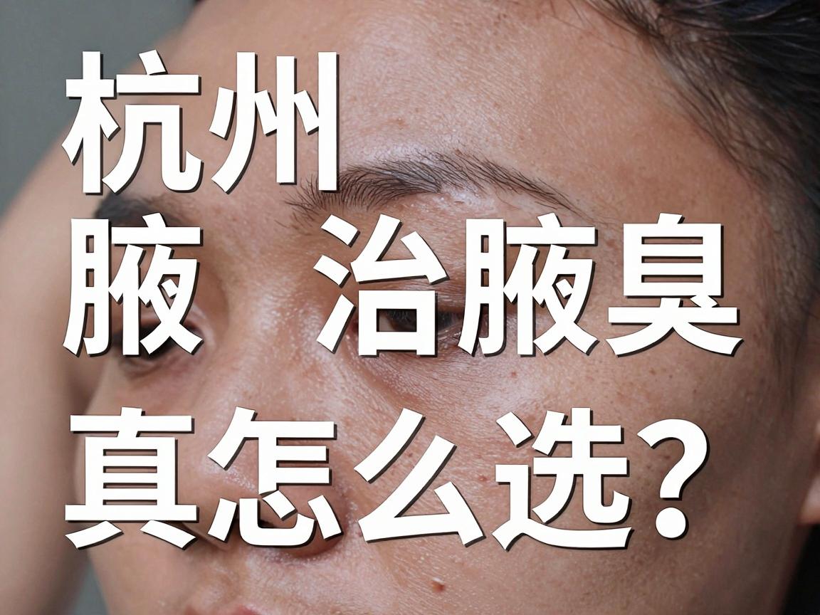 杭州治腋臭医院怎么选?杭州腋臭治疗医院真实测评来了 杭州治腋臭医院怎么选?杭州腋臭治疗医院真实测评来了