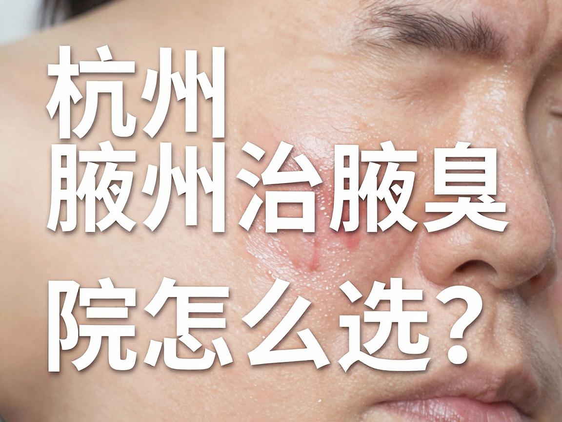 杭州治腋臭医院怎么选?杭州腋臭治疗医院真实测评来了 杭州治腋臭医院怎么选?杭州腋臭治疗医院真实测评来了