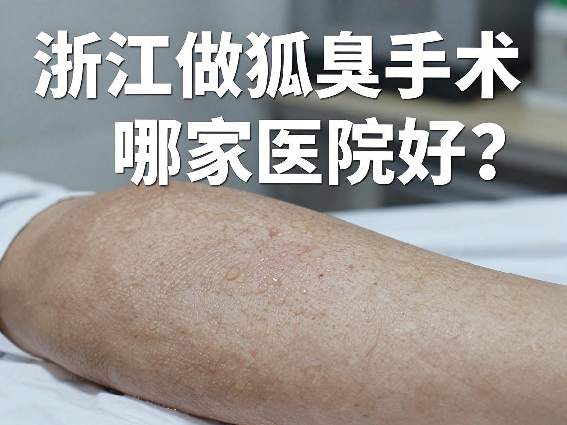 浙江做狐臭手术哪家医院好？实测对比告诉你浙江做狐臭手术该怎么选