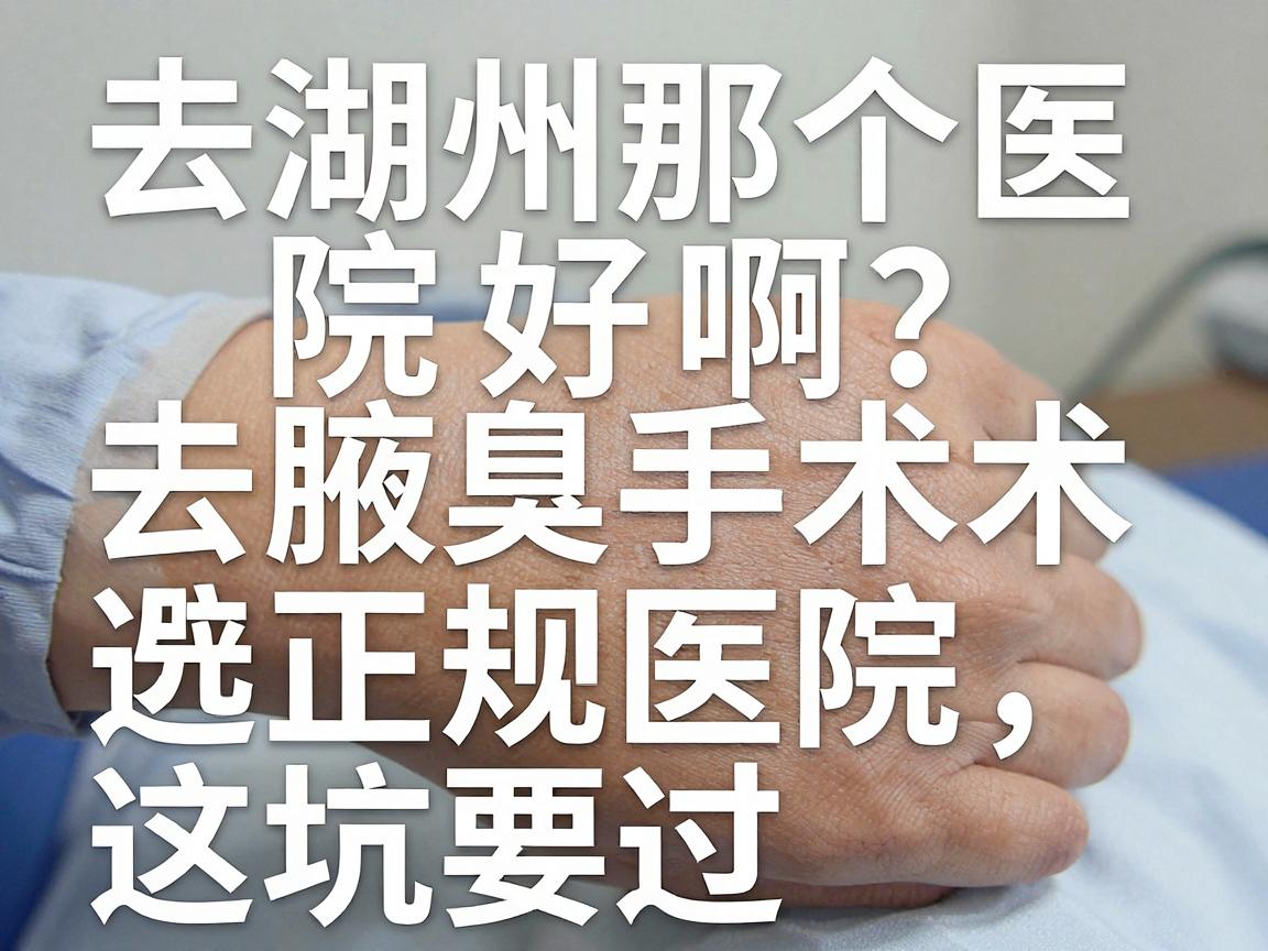 去湖州那个医院好啊?去腋臭手术选正规医院,这些避坑要点别错过 去湖州那个医院好啊?去腋臭手术选正规医院,这些避坑要点别错过