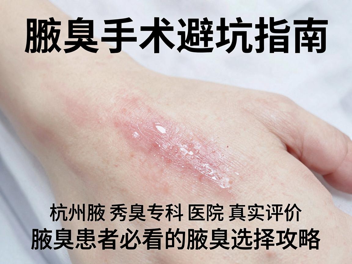 腋臭手术避坑指南,杭州腋秀腋臭专科医院真实评价,腋臭患者必看的腋臭选择攻略 腋臭手术避坑指南,杭州腋秀腋臭专科医院真实评价,腋臭患者必看的腋臭选择攻略