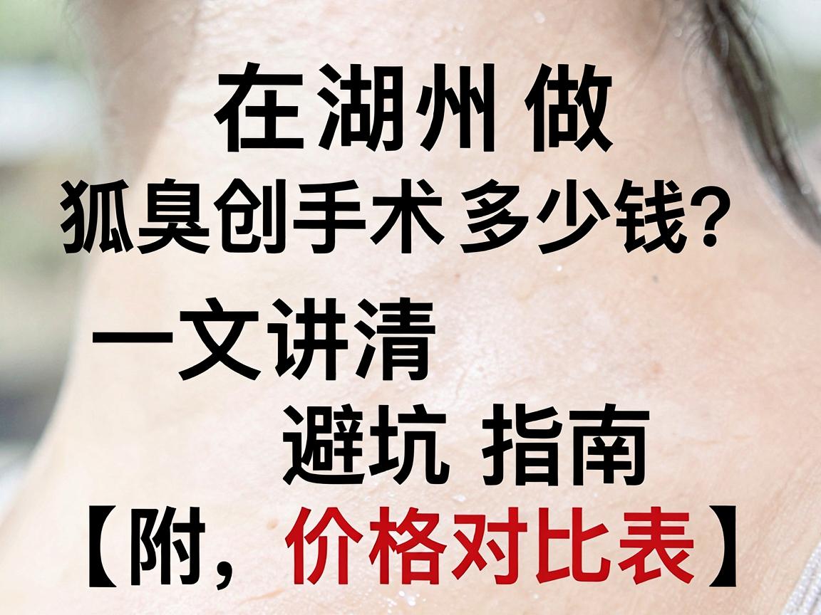 在湖州做狐臭微创手术多少钱?一文讲清费用与避坑指南(附价格对比表) 在湖州做狐臭微创手术多少钱?一文讲清费用与避坑指南(附价格对比表)