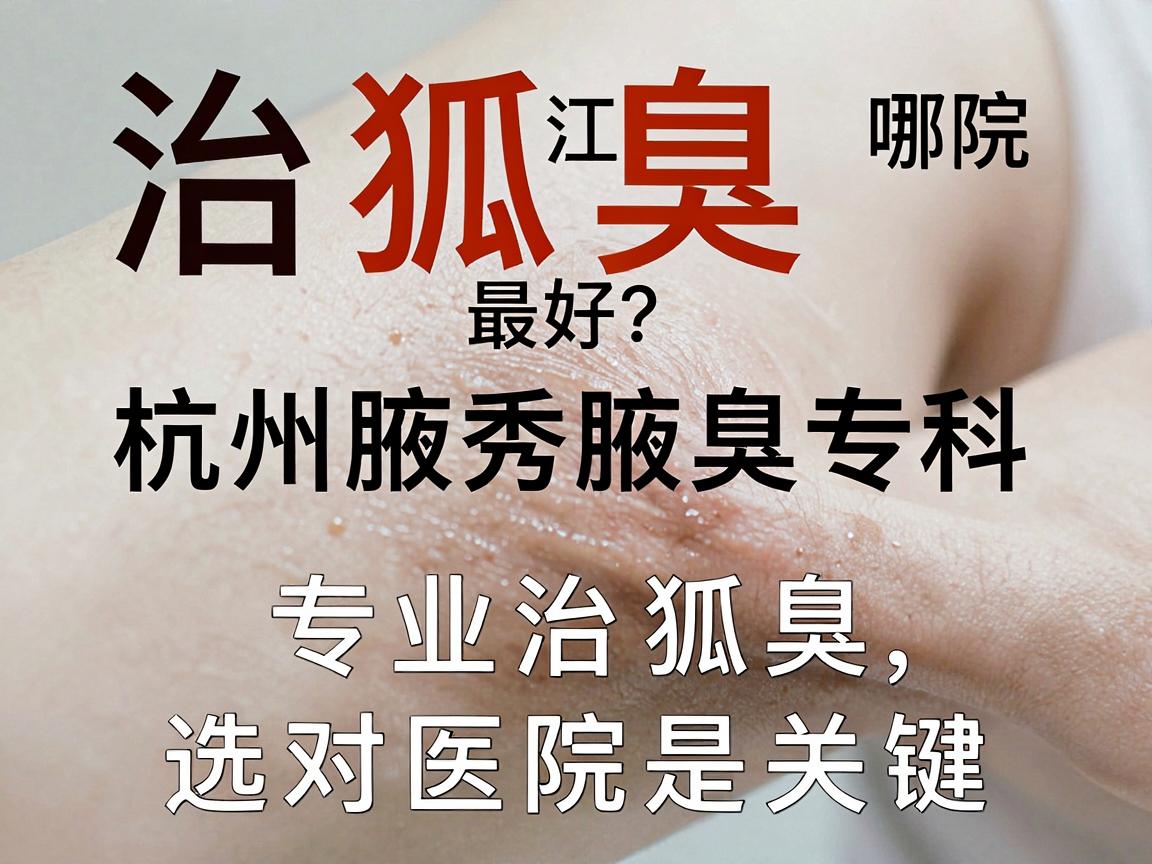 治狐臭浙江哪家医院最好?杭州腋秀腋臭专科,专业治狐臭,选对医院是关键 治狐臭浙江哪家医院最好?杭州腋秀腋臭专科,专业治狐臭,选对医院是关键
