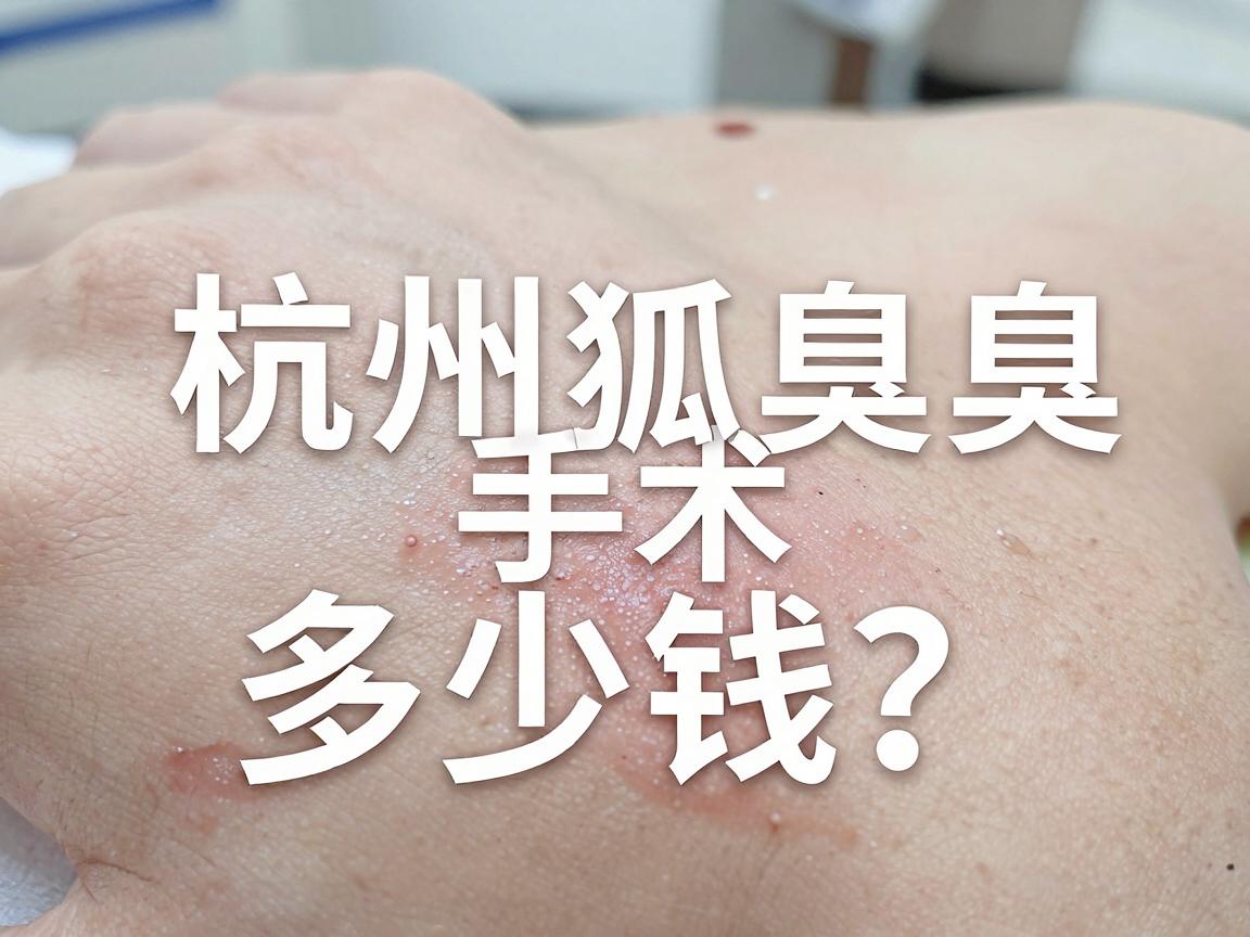 杭州狐臭手术多少钱?一文讲清杭州狐臭手术费用,杭州狐臭治疗价格全解析 杭州狐臭手术多少钱?一文讲清杭州狐臭手术费用,杭州狐臭治疗价格全解析