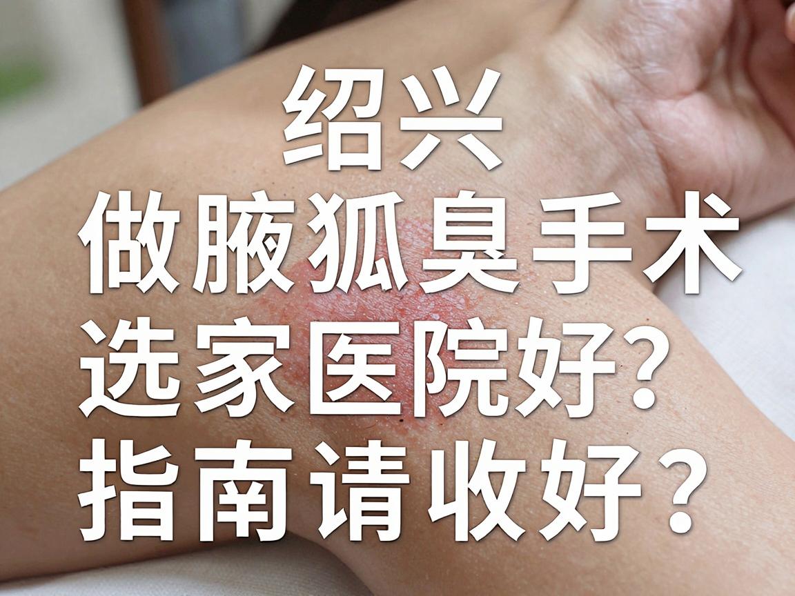 绍兴做狐臭手术哪家医院好?这份绍兴腋臭手术选择指南请收好 绍兴做狐臭手术哪家医院好?这份绍兴腋臭手术选择指南请收好