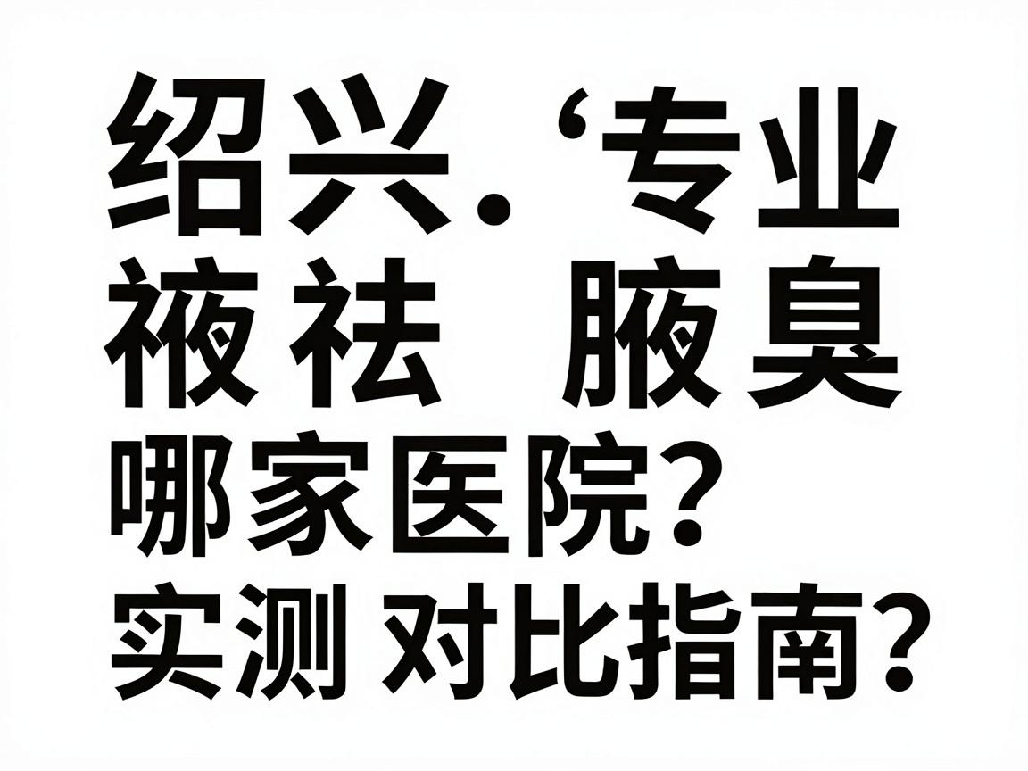 绍兴祛腋臭哪家医院好?绍兴专业腋臭医院实测对比指南 绍兴祛腋臭哪家医院好?绍兴专业腋臭医院实测对比指南