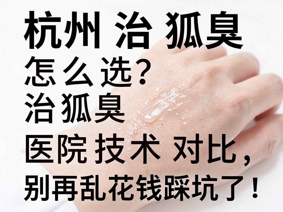 杭州治狐臭医院怎么选?治狐臭医院技术对比,别再乱花钱踩坑了! 杭州治狐臭医院怎么选?治狐臭医院技术对比,别再乱花钱踩坑了!