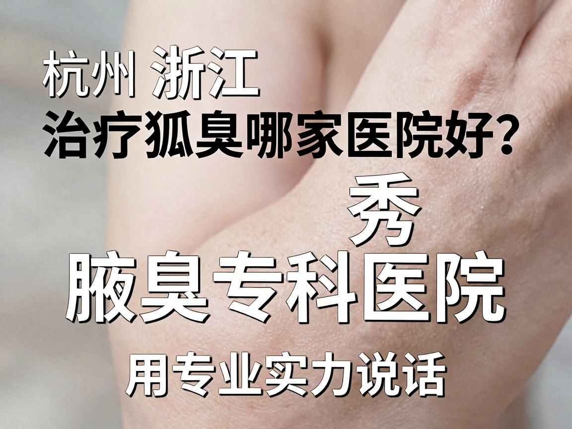 浙江治疗狐臭哪家医院好?杭州腋秀腋臭专科医院用专业实力说话 浙江治疗狐臭哪家医院好?杭州腋秀腋臭专科医院用专业实力说话