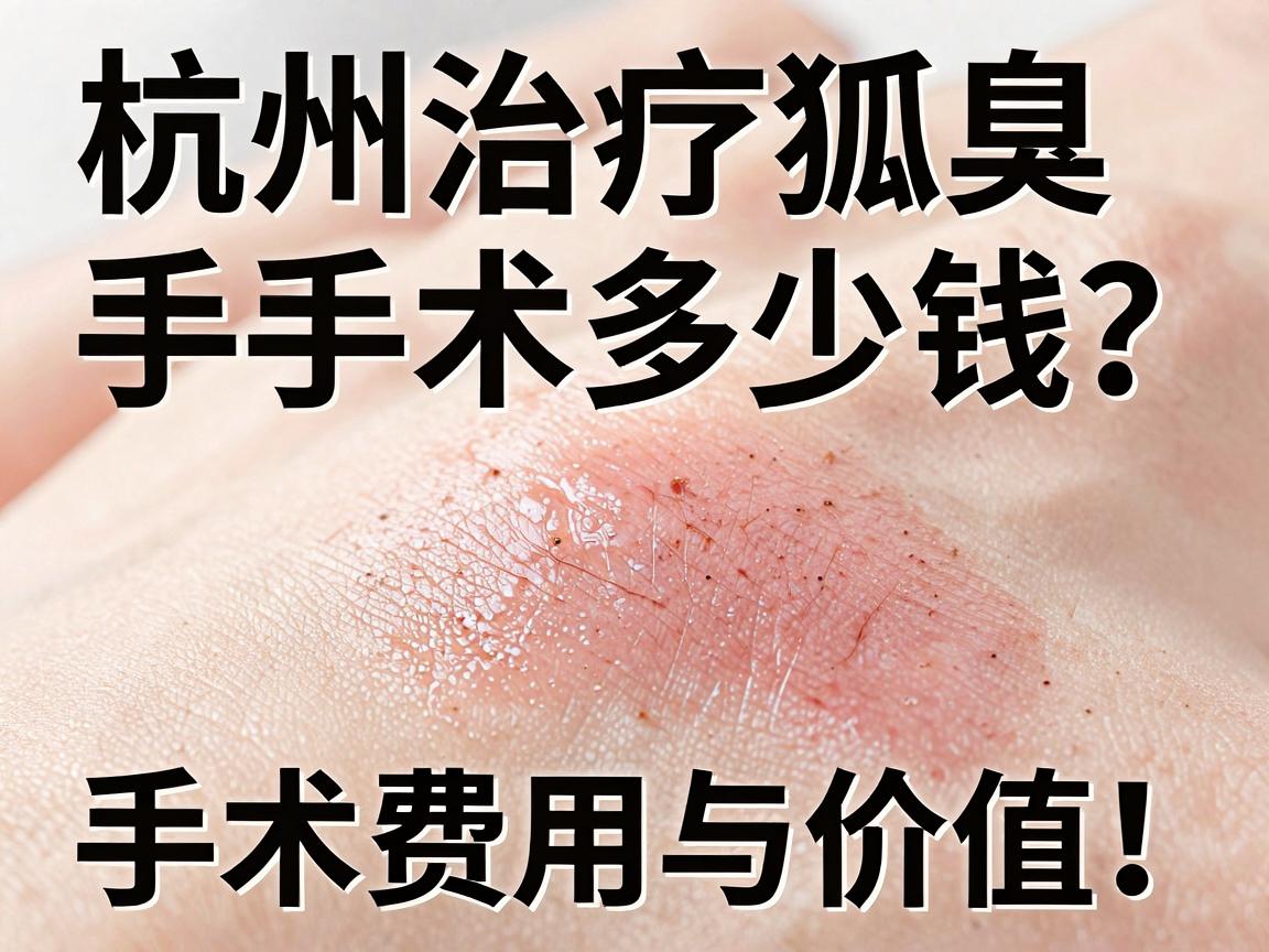 杭州治疗狐臭手术多少钱?深度拆解手术费用与价值,教你避开低价陷阱 杭州治疗狐臭手术多少钱?深度拆解手术费用与价值,教你避开低价陷阱
